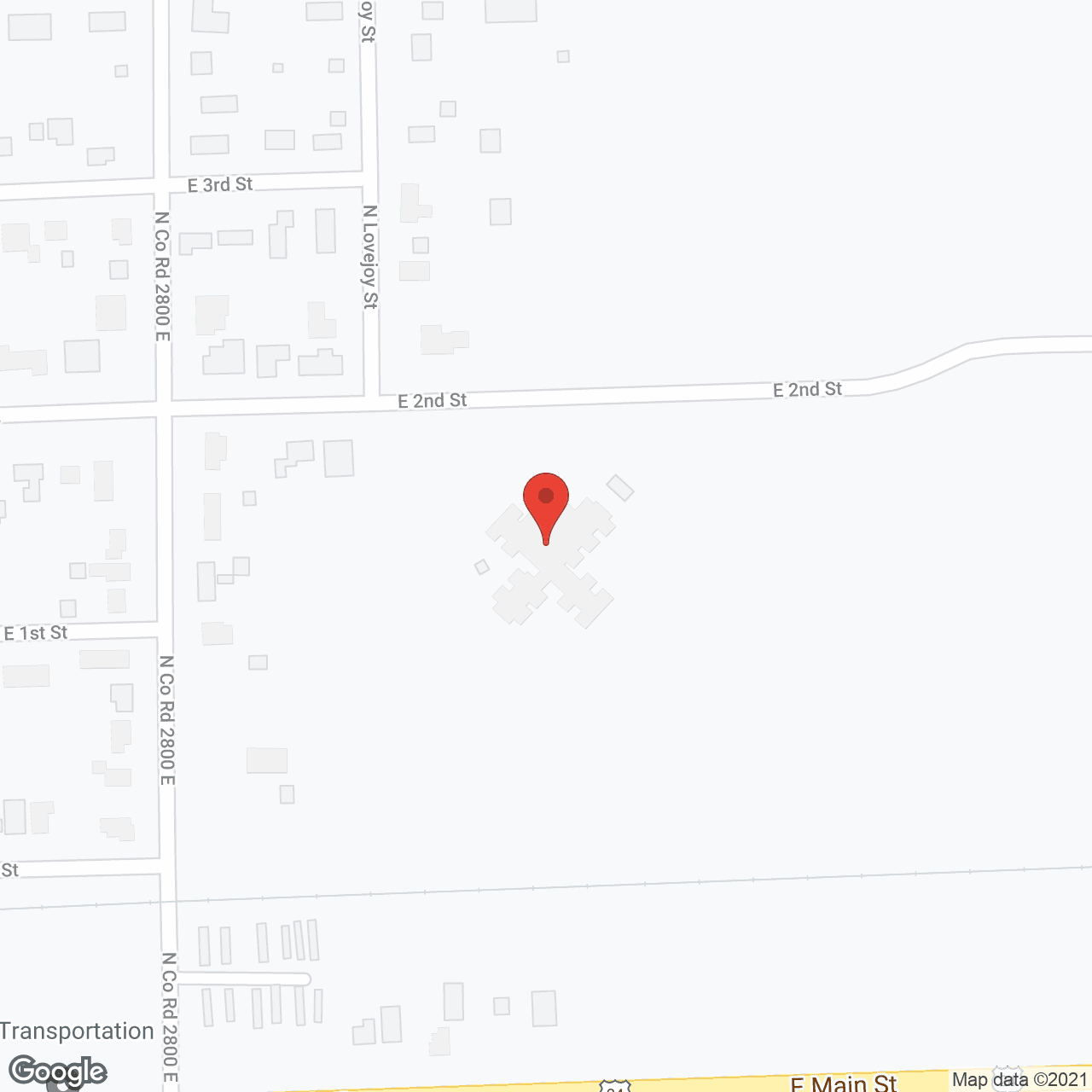 El Paso Health Care Ctr in google map