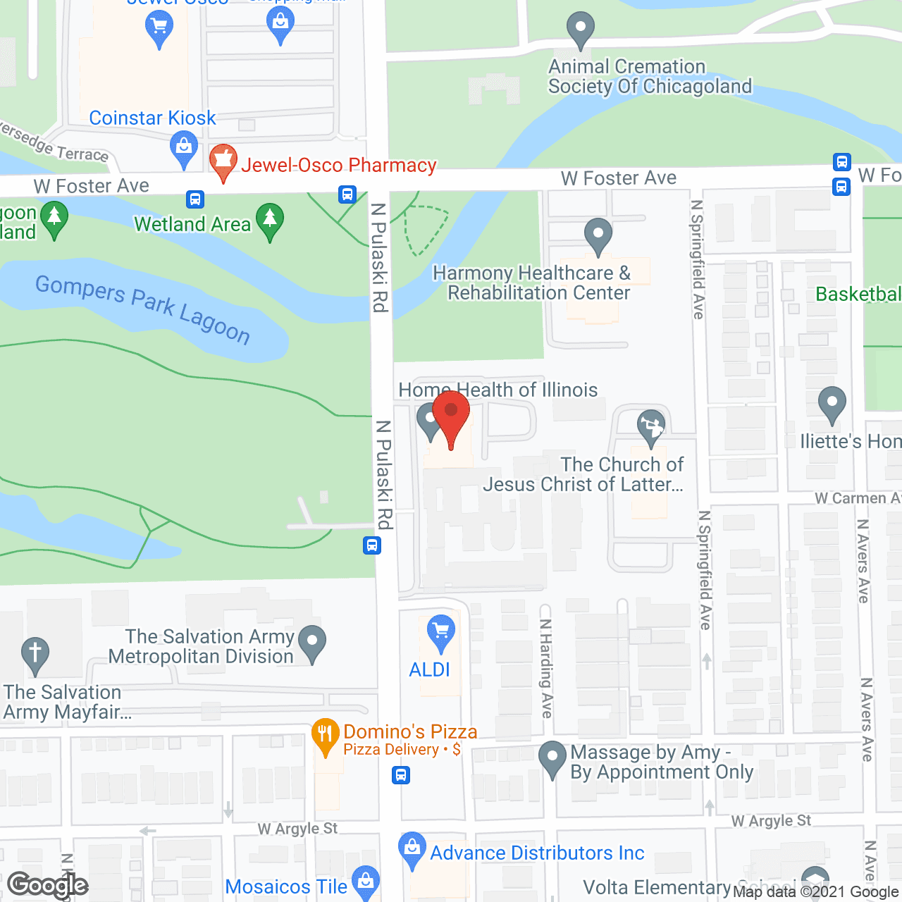 Fairmont Care in google map