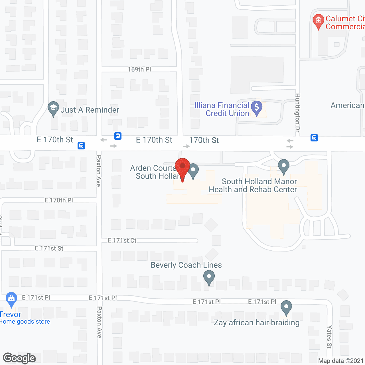 Arden Courts South Holland, A Memory Care Community in google map