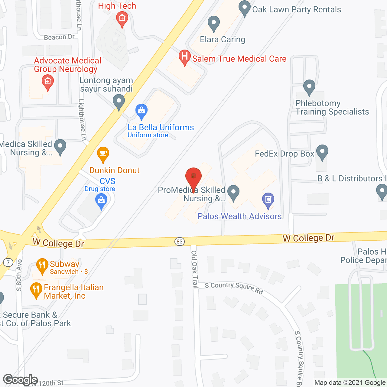 Arden Courts Palos Heights, A Memory Care Community in google map