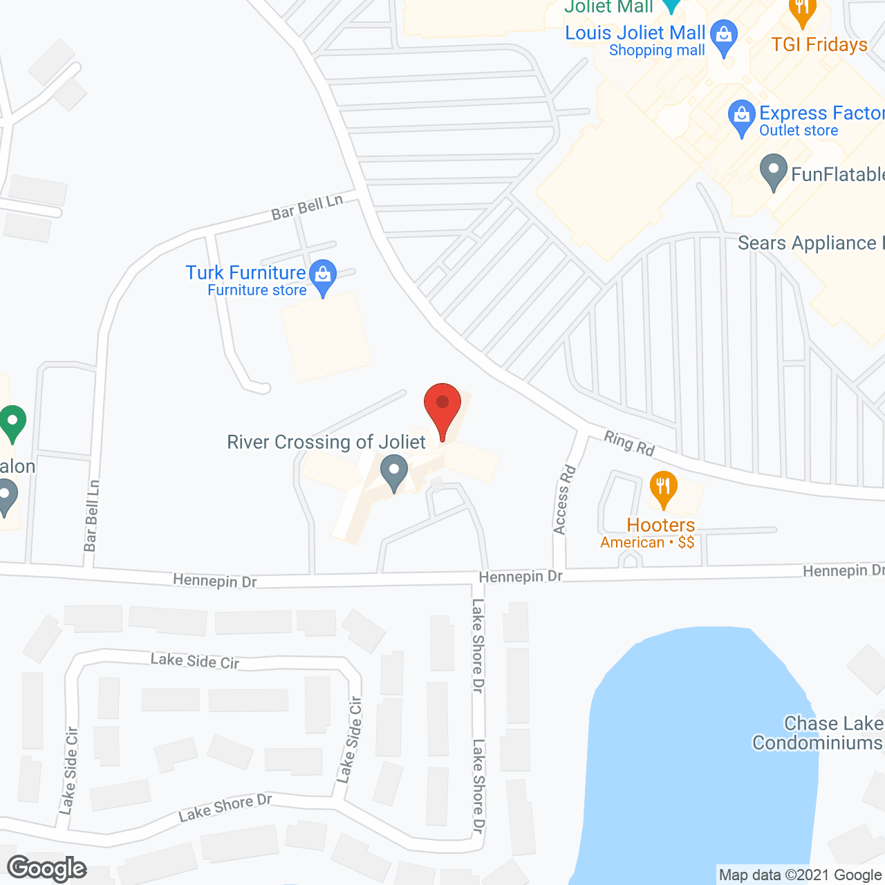 Rosewood Care Ctr in google map