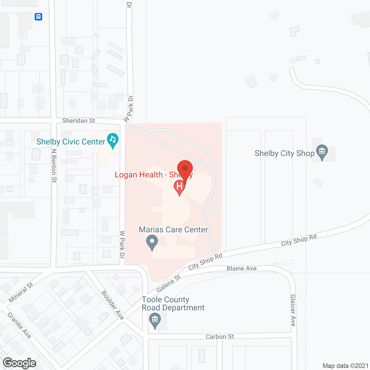 Marias Medical Ctr in google map