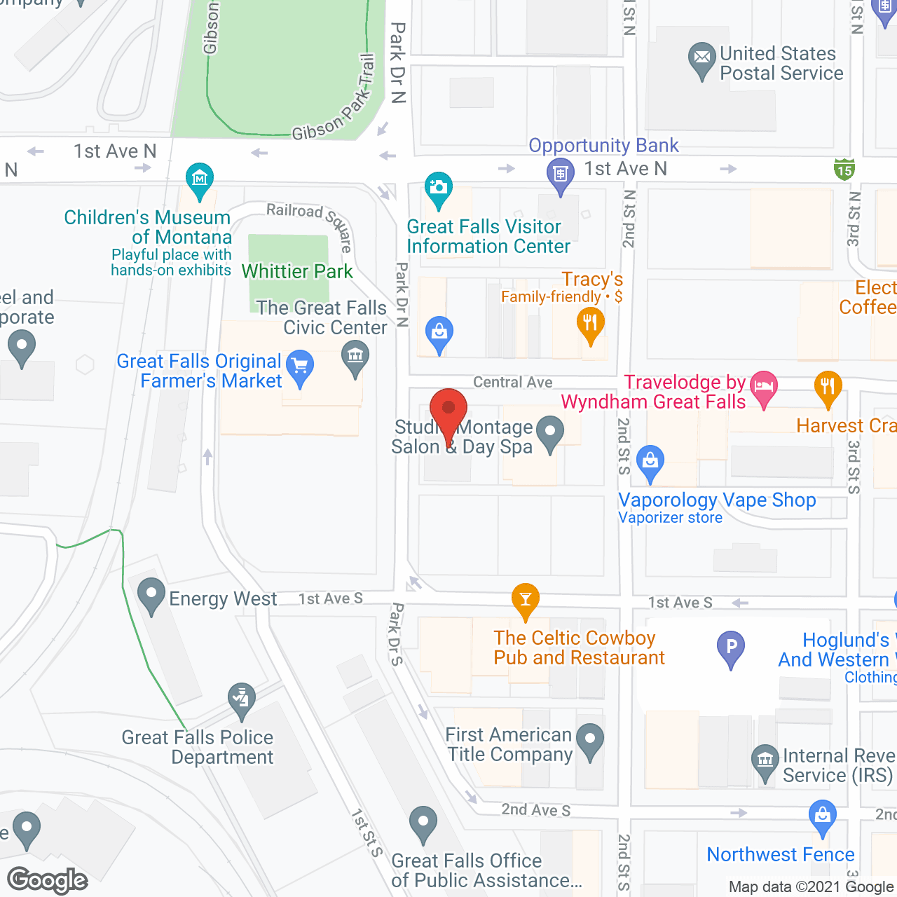 Downtowner Retirement Apts in google map