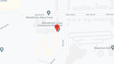 Benedictine Living Community Wahpeton in google map