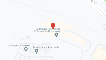 Monticello St. Benedict's Community in google map