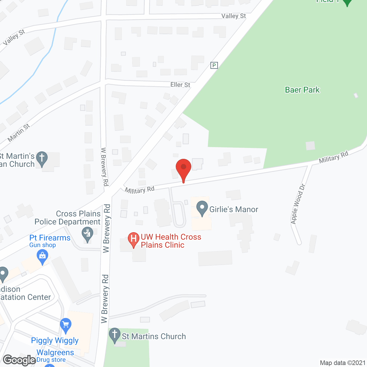VitaCare Living of Cross Plains in google map