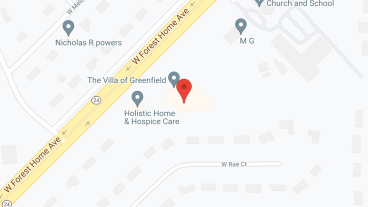 The Villa of Greenfield in google map