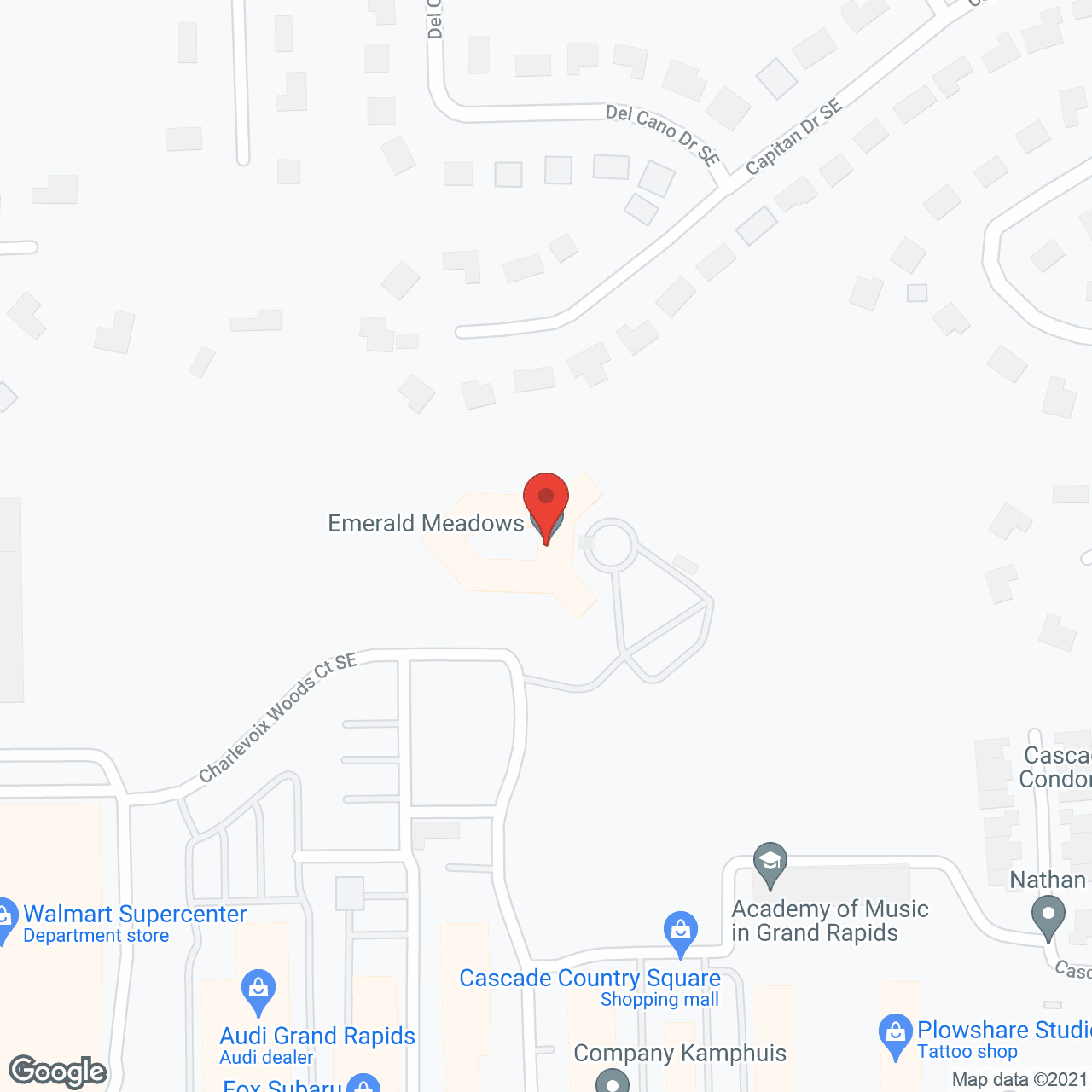 Valley Pines Senior Living in google map