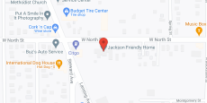 Jackson Friendly Home in google map