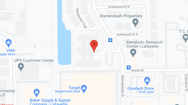 Traditions of Lafayette in google map