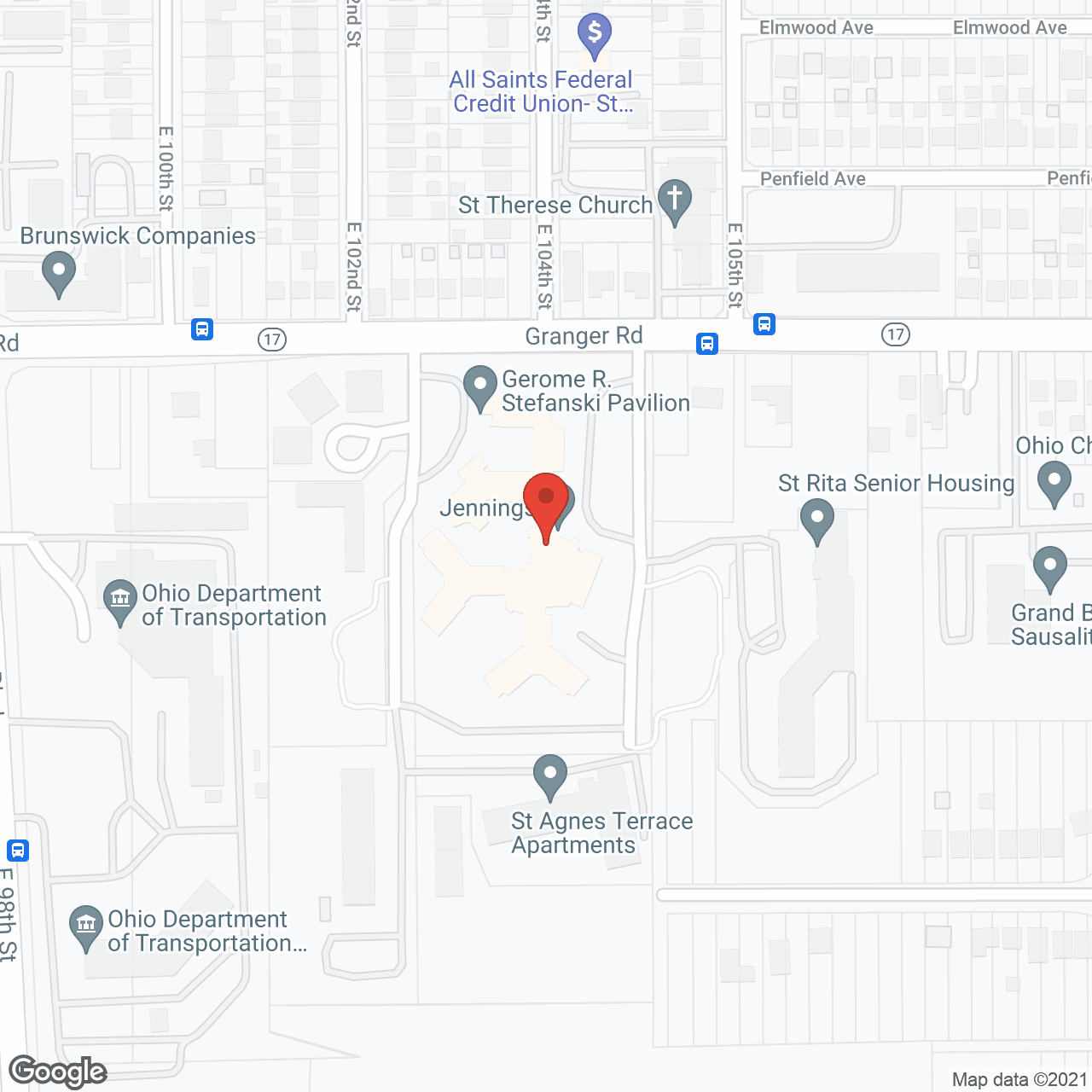 Garfield Heights in google map