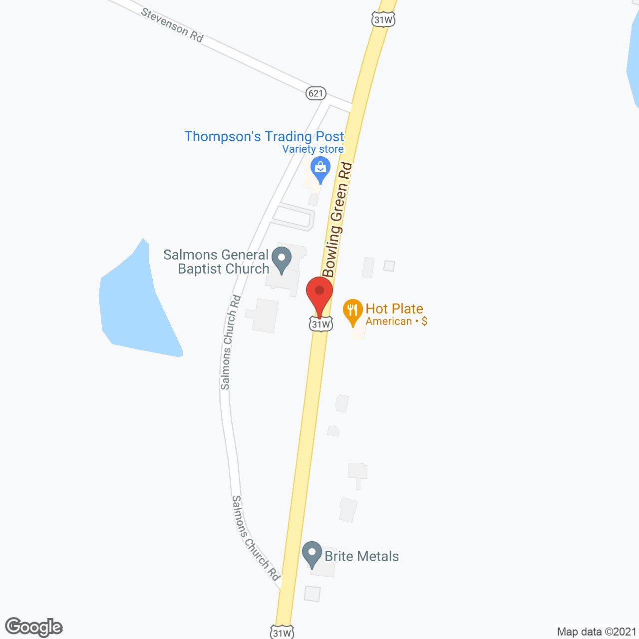 Southern Kentucky Senior Living in google map