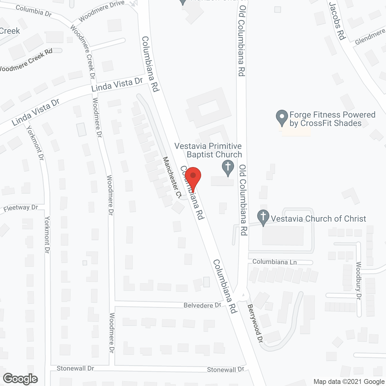 The Neighborhood at Vestavia Hills in google map