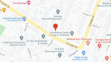Arlington Senior Living in google map