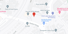 Glenncrest at Buckhead in google map