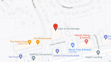 Oaks at Stockbridge in google map