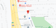 Oaks at Tucker in google map