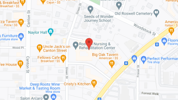 Roswell Nursing and Rehab Ctr in google map