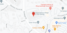 Independence Village of Olde Raleigh Sky Active Living in google map