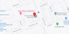 Granville Place Apts in google map