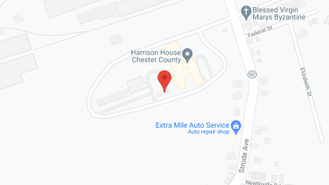 Harrison House Chester County in google map