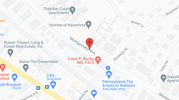 Sunrise of Haverford in google map