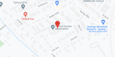 Telford Garden Apartments in google map