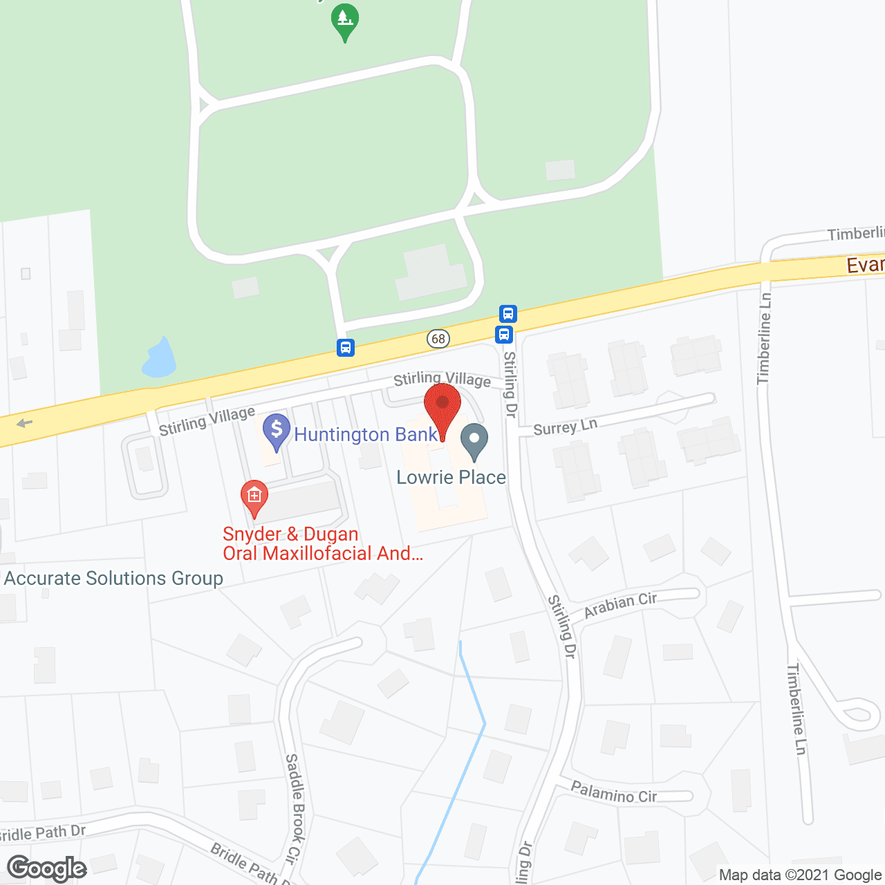 The Addison of Lowrie Place in google map