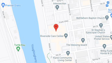 Riverside Health & Rehab Center in google map