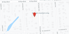 McPeak's Assisted Living in google map