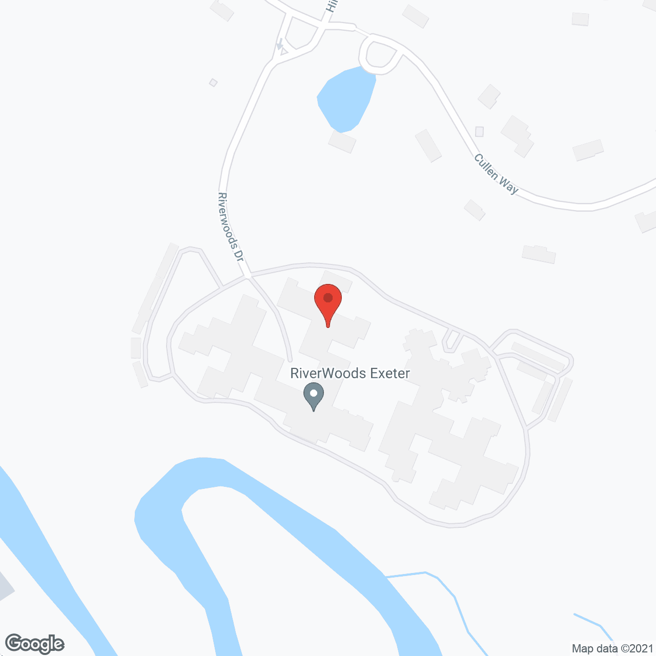 RiverWoods in google map