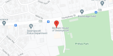 Bertram House Swampscott in google map