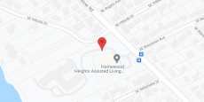 Homewood Assisted Living in google map