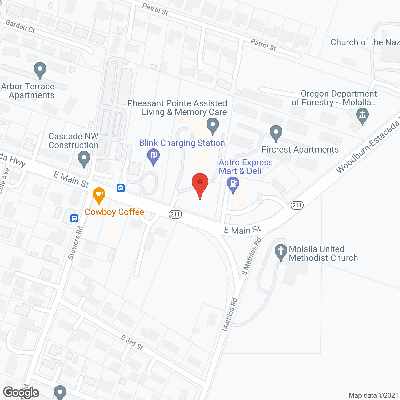 Pheasant Pointe by Cogir in google map