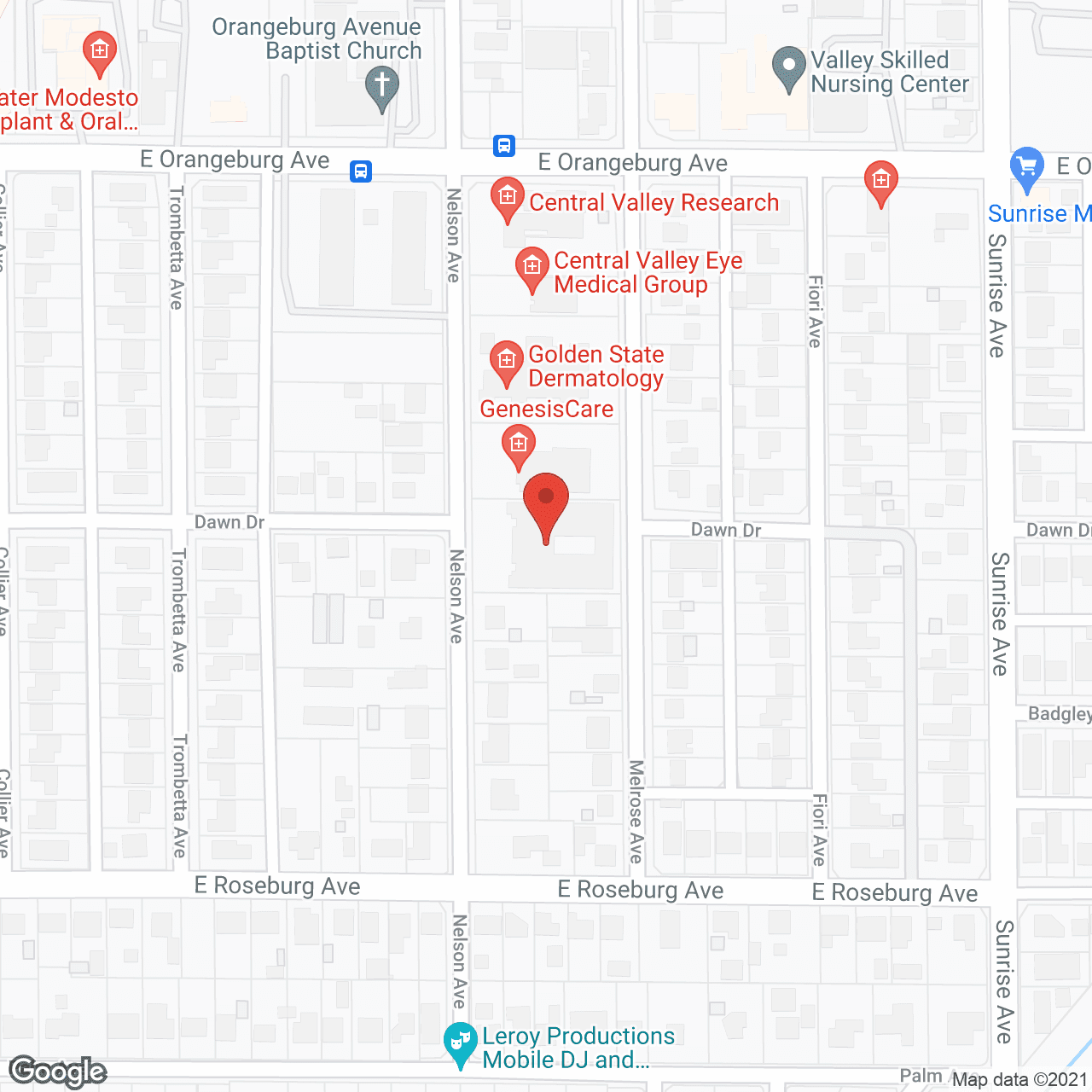 Pleasant Valley Memory Care in google map