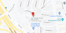 Los Robles Mobile Home Park in google map
