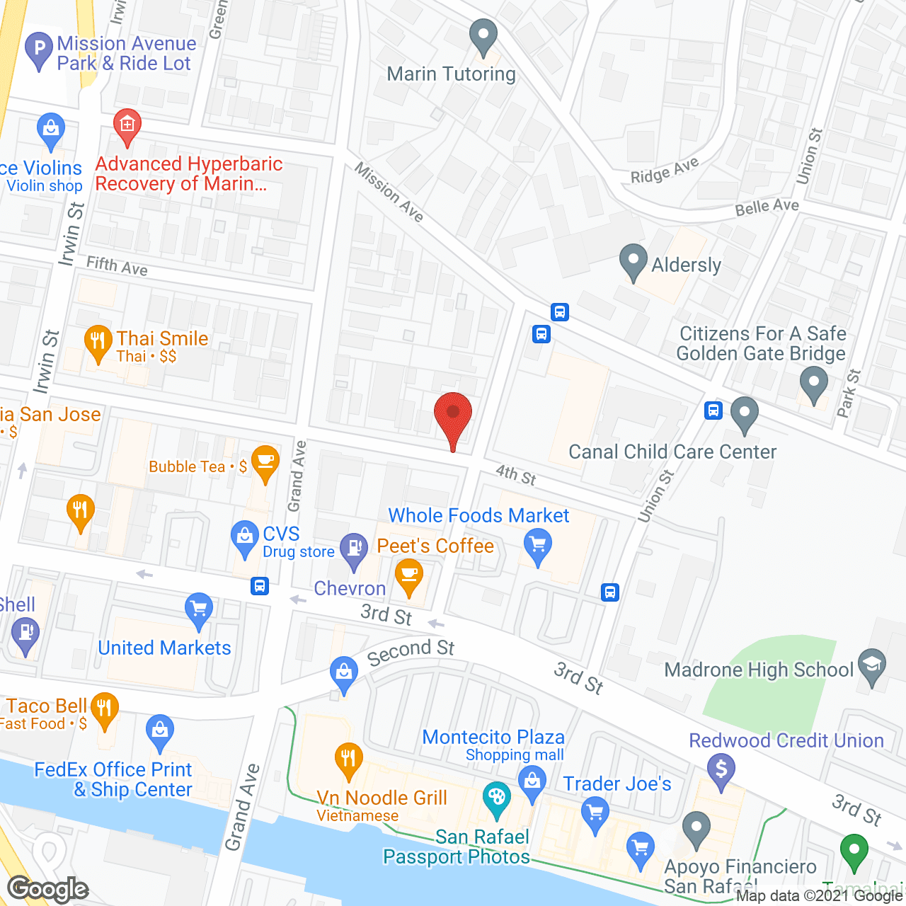 St Michael's Extended Care in google map