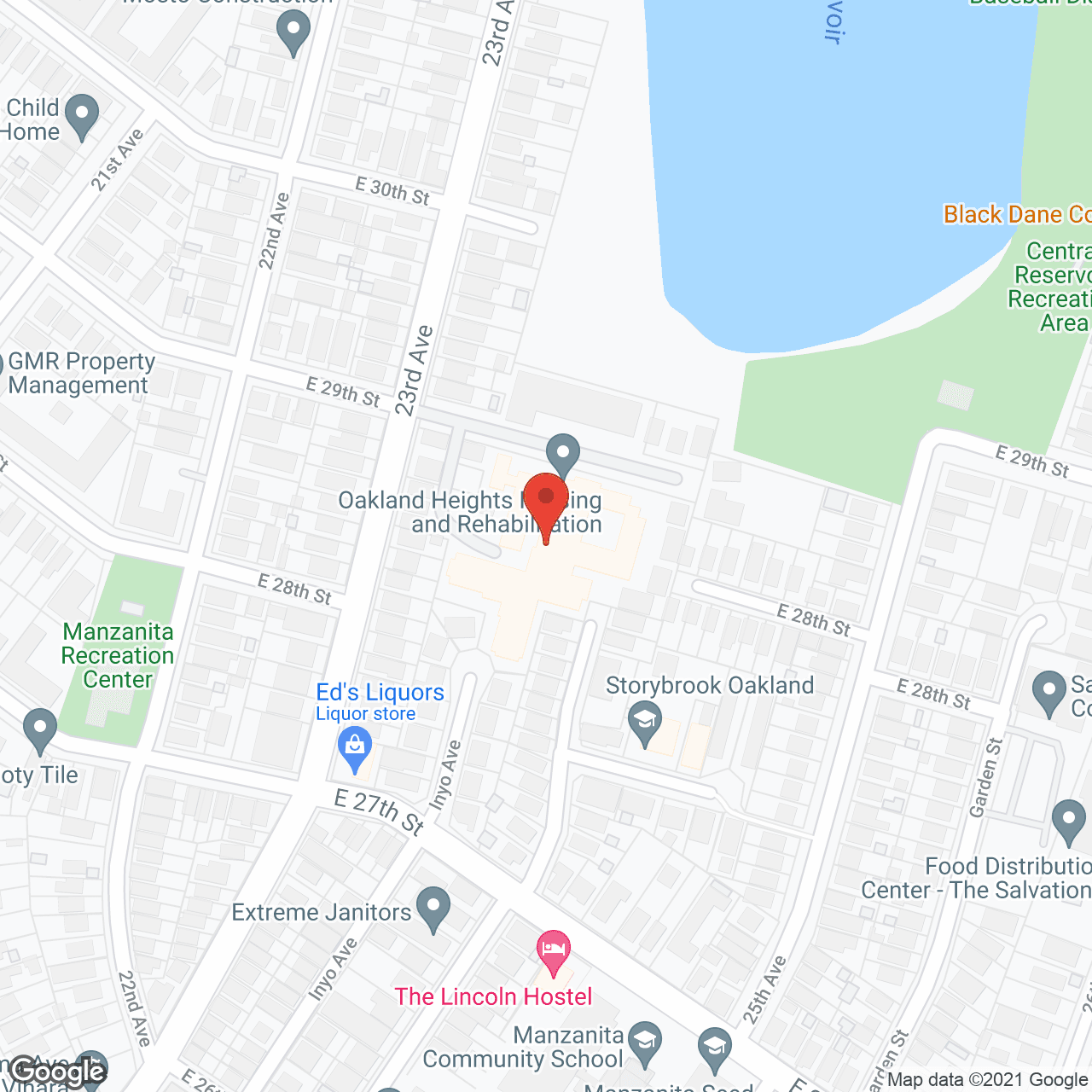 Oakland Heights Senior Living in google map