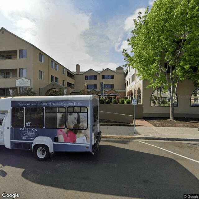 street view of Pacifica Senior Living San Leandro