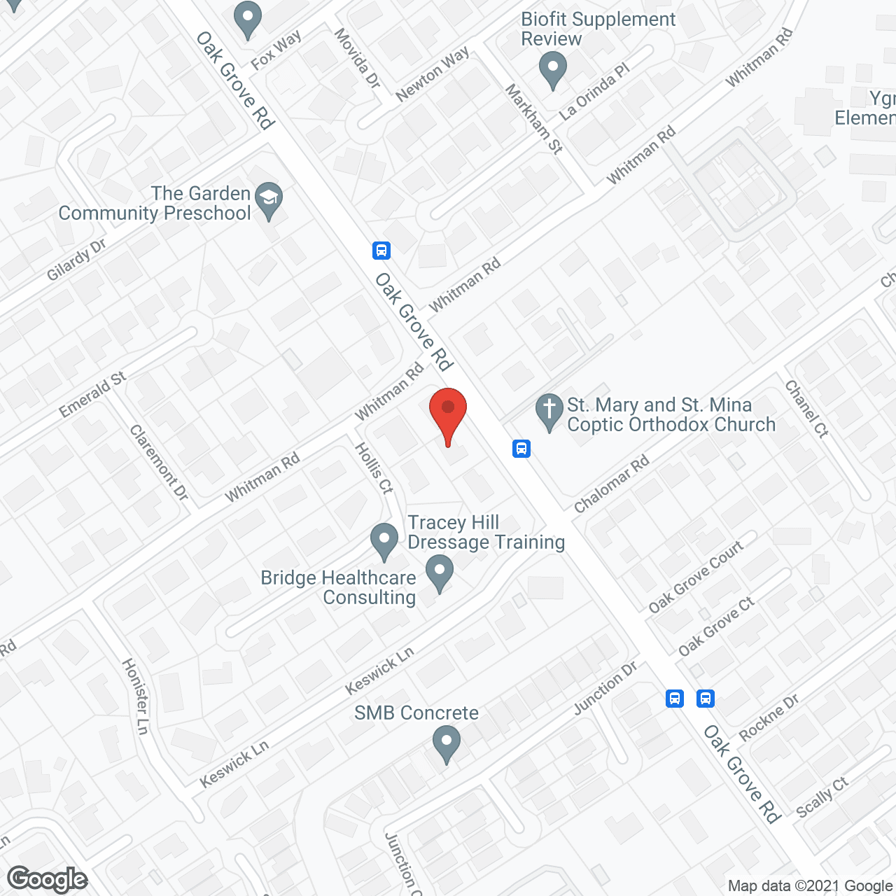 Buttercup Care Home in google map