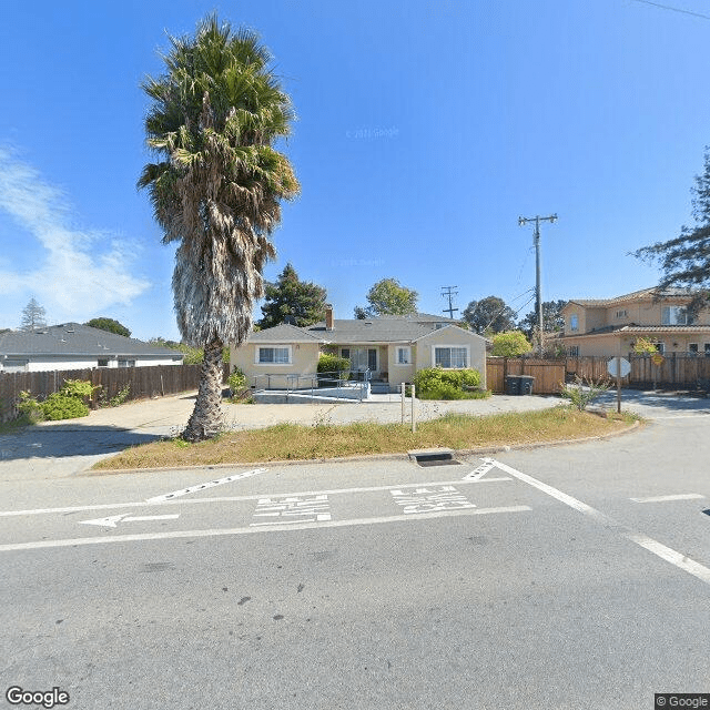 street view of Woodside Care Home