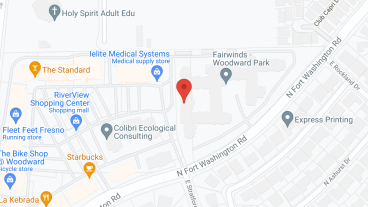 Fairwinds Woodward Park in google map