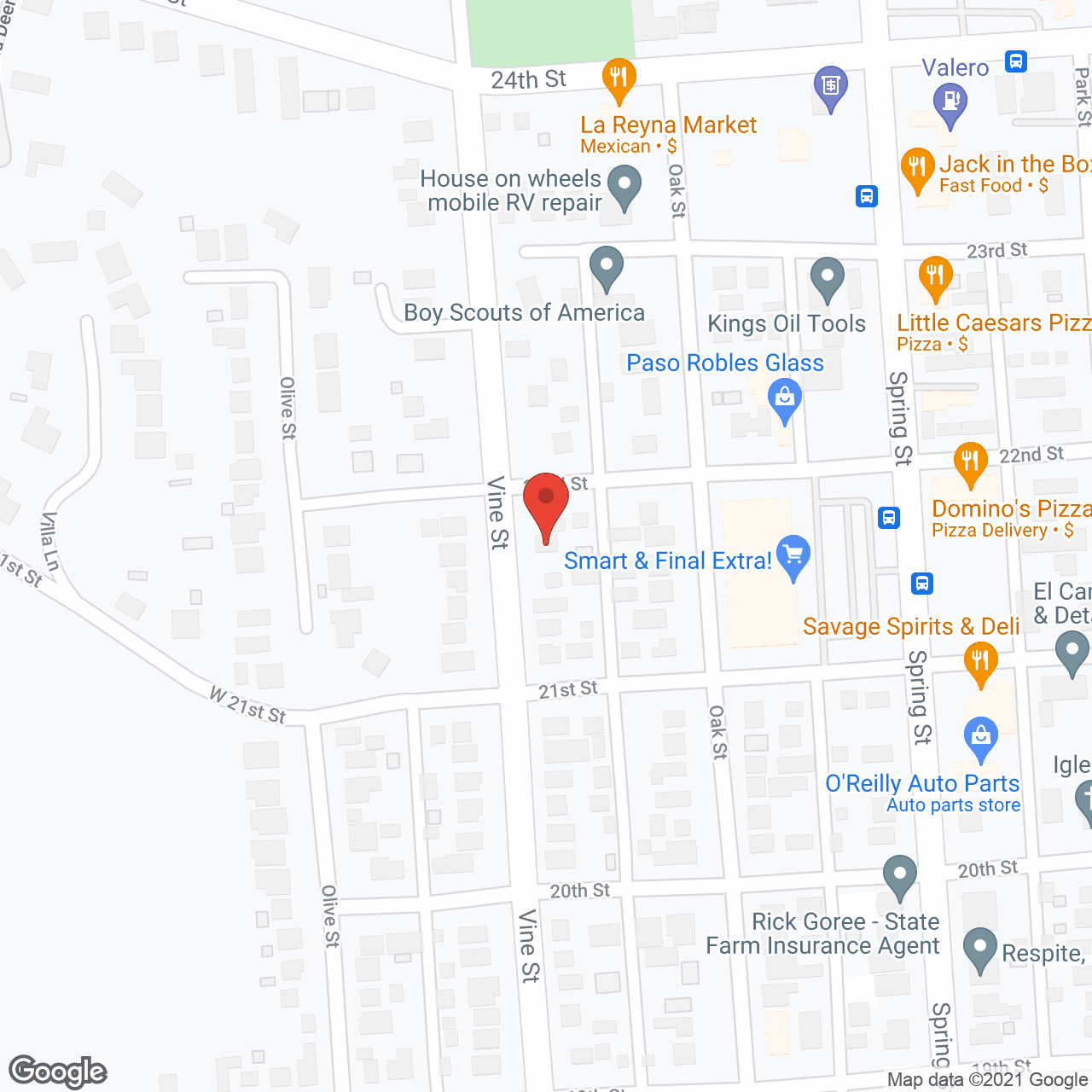 Tender Loving Care Ctr in google map