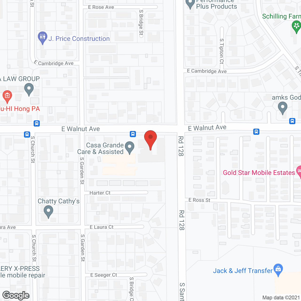 Casa Grande Senior Care Home in google map