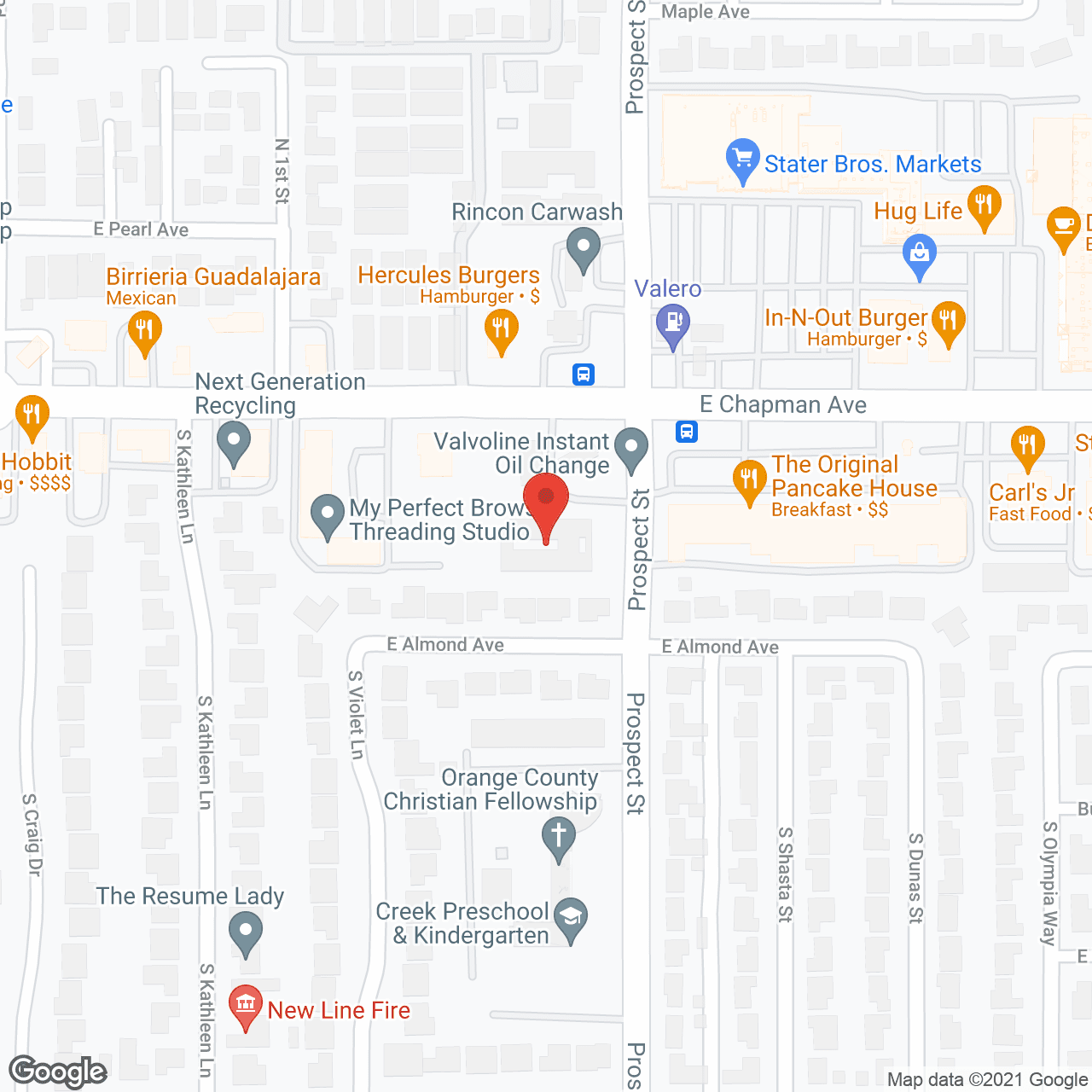 Citrus Hills Senior Living in google map