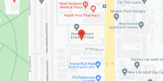 Beach Creek Post Acute in google map