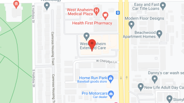 Beach Creek Post Acute in google map
