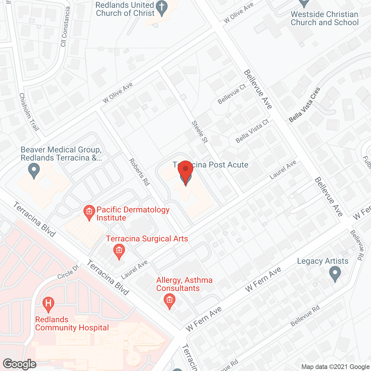 Madison Grove Post Acute in google map