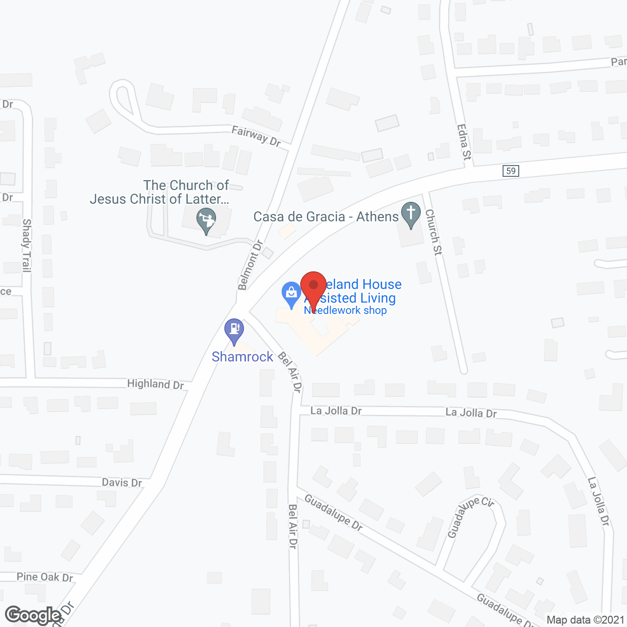 Countryside Senior Living and Memory Care Athens in google map