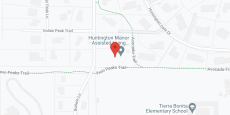 Huntington Manor in google map